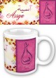 Mug prenom arabe feminin "Assya"